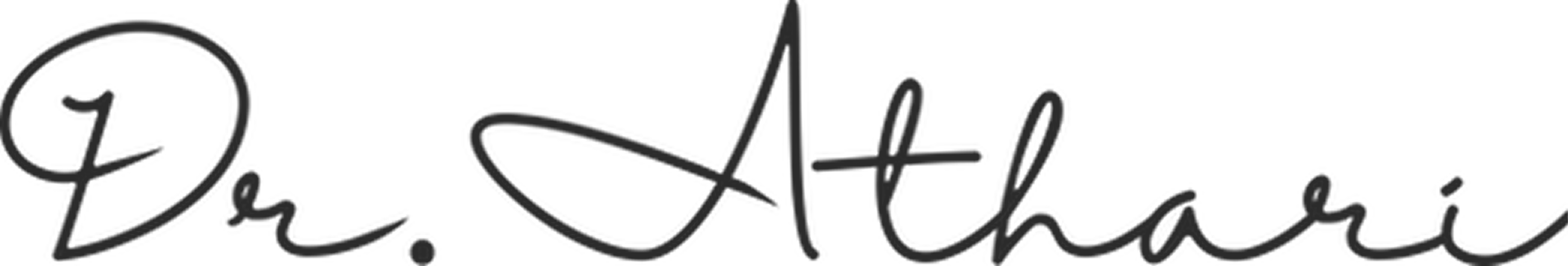 Dr. Athari signature
